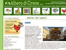 Tablet Screenshot of alberodicirene.org